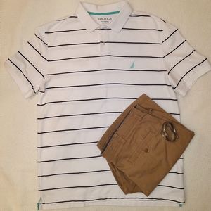 Nautica Men's Performance Deck Shirt